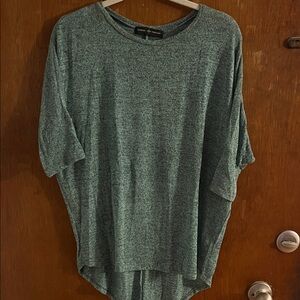Heathered Green Crew Neck Sweater